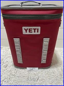 YETI Hopper BACKFLIP 24 Soft Backpack Cooler RETIRED COLOR? HARVEST RED