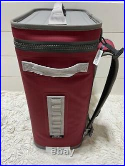 YETI Hopper BACKFLIP 24 Soft Backpack Cooler RETIRED COLOR? HARVEST RED