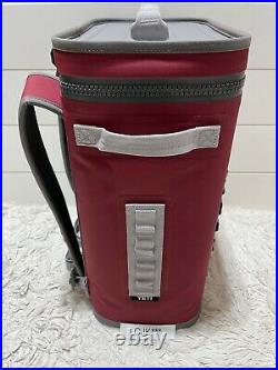 YETI Hopper BACKFLIP 24 Soft Backpack Cooler RETIRED COLOR? HARVEST RED