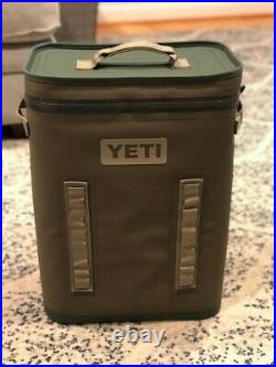 YETI Hopper BackFlip 24 Soft-Sided Backpack Cooler Highlands Olive