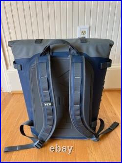 YETI Hopper BackFlip 24 Soft-Sided Backpack Cooler Navy Blue