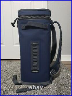 YETI Hopper BackFlip 24 Soft Sided Cooler Backpack Navy Bud Light Seltzer NEW