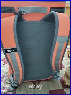 YETI Hopper BackFlip Cooler Backpack Limited Edition CORAL
