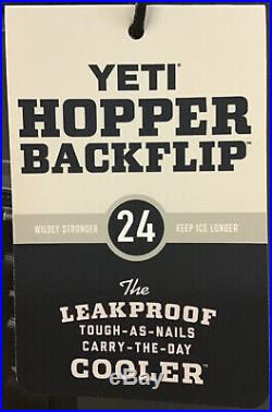 YETI Hopper Backflip 24 Portable Backpack Cooler Charcoal GS3130-1 New