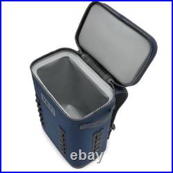 YETI Hopper Backflip 24 Soft Sided Backpack Cooler Navy Blue