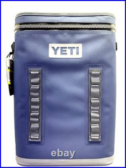 YETI Hopper Backflip 24 Soft Sided Backpack Cooler Navy Blue