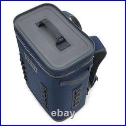 YETI Hopper Backflip 24 Soft Sided Backpack Cooler Navy Blue