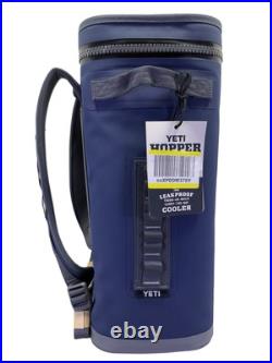 YETI Hopper Backflip 24 Soft Sided Backpack Cooler Navy Blue