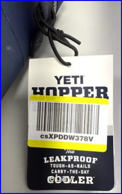 YETI Hopper Backflip 24 Soft Sided Backpack Cooler Navy Blue