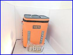 YETI Hopper Backflip 24 Soft Sided Cooler/Backpack, CORAL color