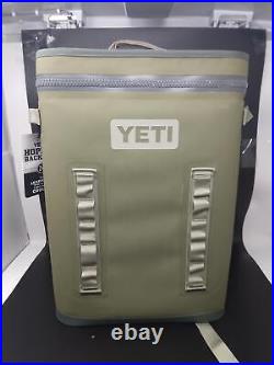 YETI Hopper Backflip 24 Soft Sided Cooler/Backpack, Highlands Olive