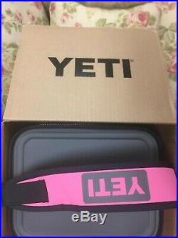 YETI Hopper Flip 12 Limited Edition Soft Cooler Harbor Pink NEW withbox