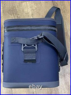 YETI Hopper Flip 12 Navy Gray Portable Soft Sided Cooler PPSDM 353295