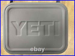 YETI Hopper Flip 12 Navy Gray Portable Soft Sided Cooler PPSDM 353295