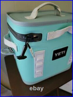 YETI Hopper Flip 12 Portable Cooler AQUIFER BLUE NEW