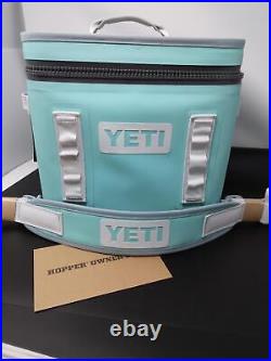 YETI Hopper Flip 12 Portable Cooler, Aquifer Blue