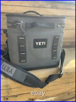 YETI Hopper Flip 12 Portable Soft Cooler Charcoal Model GS3130-1