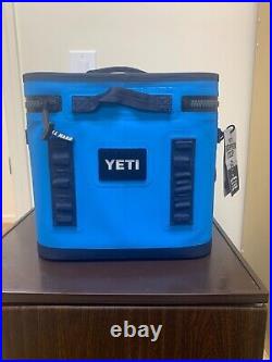 YETI Hopper Flip 12 Soft Cooler Big Wave Blue NEW FREE SHIPPING