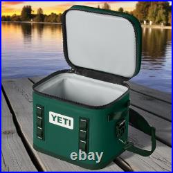 YETI Hopper Flip 12 Soft Cooler Black Forest Green Fast Ship FREE Shipping