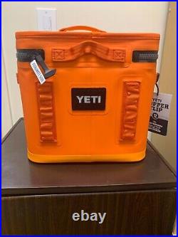 YETI Hopper Flip 12 Soft Cooler King Crab Orange NEW FREE SHIPPING