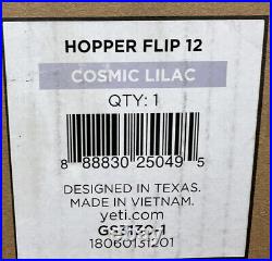 YETI Hopper Flip 12 cooler Cosmic Lilac NEW Display Unit No Warranty In Box