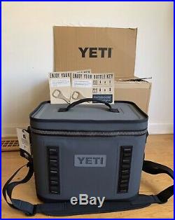 YETI Hopper Flip 18 Charcoal Portable Cooler With Bottle Openers