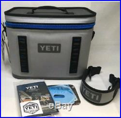 YETI Hopper Flip 18 Cooler Fog Gray/Tahoe Blue Brand New With Tags
