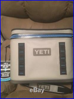 YETI Hopper Flip 18 Cooler (NIB) -Fog Gray/ Tahoe Blue Brand New with tags