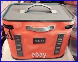 YETI Hopper Flip 18 Portable Cooler CORAL NEW UNUSED IN THE BAG