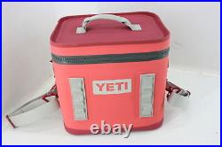 YETI Hopper Flip 18 Portable Cooler Coral Coldcell Insulation Dryhide Shell