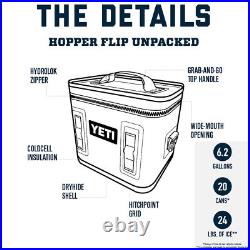 YETI Hopper Flip 18 Portable Cooler, Cosmic Lilac