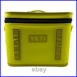 YETI Hopper Flip 18 Portable Soft Cooler Firefly Yellow YETI Hopper Flip 18 Portable Soft Cooler Firefly Yellow