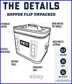 YETI Hopper Flip 18 Portable Soft Cooler Firefly Yellow YETI Hopper Flip 18 Portable Soft Cooler Firefly Yellow