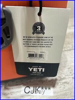 YETI Hopper Flip 18 RETIRED? CORAL! +? SUNSET PATCH+SHOULDER STRAP+ZIPPER LUBE