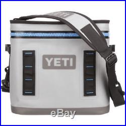 YETI Hopper Flip 18 Rugged Soft-Sided Leakproof Ice Chest Cooler, Blue/Grey