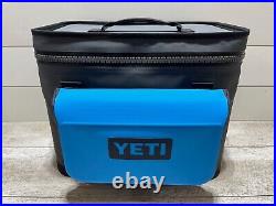 YETI Hopper Flip 18 Soft Cooler CHARCOAL+REDESIGNED 2024 3L Kick+Yeti Patches