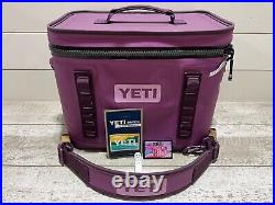 YETI Hopper Flip 18 Soft Cooler RARE LTD. EDITION NORDIC PURPLE! + Patches