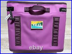 YETI Hopper Flip 18 Soft Cooler RARE LTD. EDITION NORDIC PURPLE! + Patches