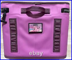 YETI Hopper Flip 18 Soft Cooler RARE LTD. EDITION NORDIC PURPLE! + Patches