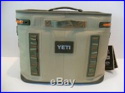 YETI Hopper Flip 18 Soft Field Tan/Blaze Orange Cooler Bag BRAND NEW YHOPF18