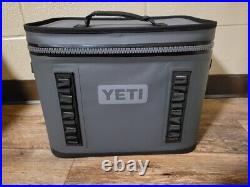 YETI Hopper Flip 18 Soft Sided Cooler Charcoal 20 Cans Lightweight Top Load NEW