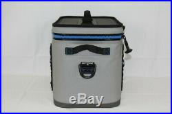 YETI Hopper Flip 18 Soft Sided Leakproof Cooler Fog Gray/Blue
