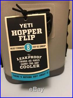 YETI Hopper Flip 8 Leakproof Cooler in Fog Gray/Tahoe Blue, Free Shipping
