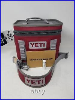 YETI Hopper Flip 8 Portable Cooler, Harvest Red (A)