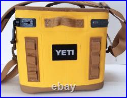 YETI Hopper Flip 8 Portable Soft Cooler Limited Edition Color Alpine Yellow -New