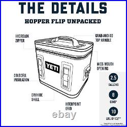 YETI Hopper Flip 8 Portable Soft Cooler Nordic Purple