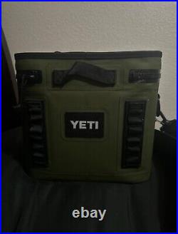 YETI Hopper Flip 8 Portable Soft Cooler Olive