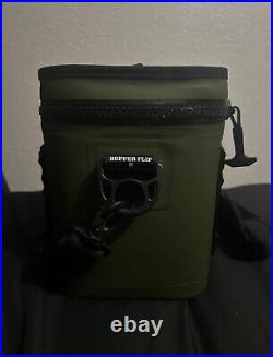 YETI Hopper Flip 8 Portable Soft Cooler Olive