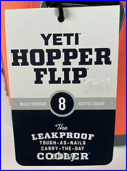 YETI Hopper Flip 8 Soft Cooler & 12 oz Hotshot CORAL Discontinued Color