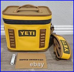 YETI Hopper Flip 8 Soft Cooler Alpine Yellow Discontinued Color BB6